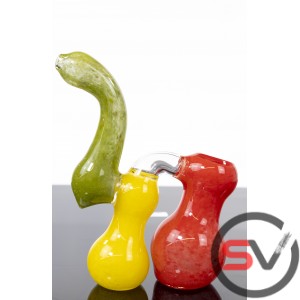 DOUBLE CHAMBER BUBBLER 6inch
